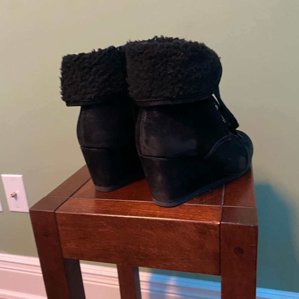 Black High Heel Boot
